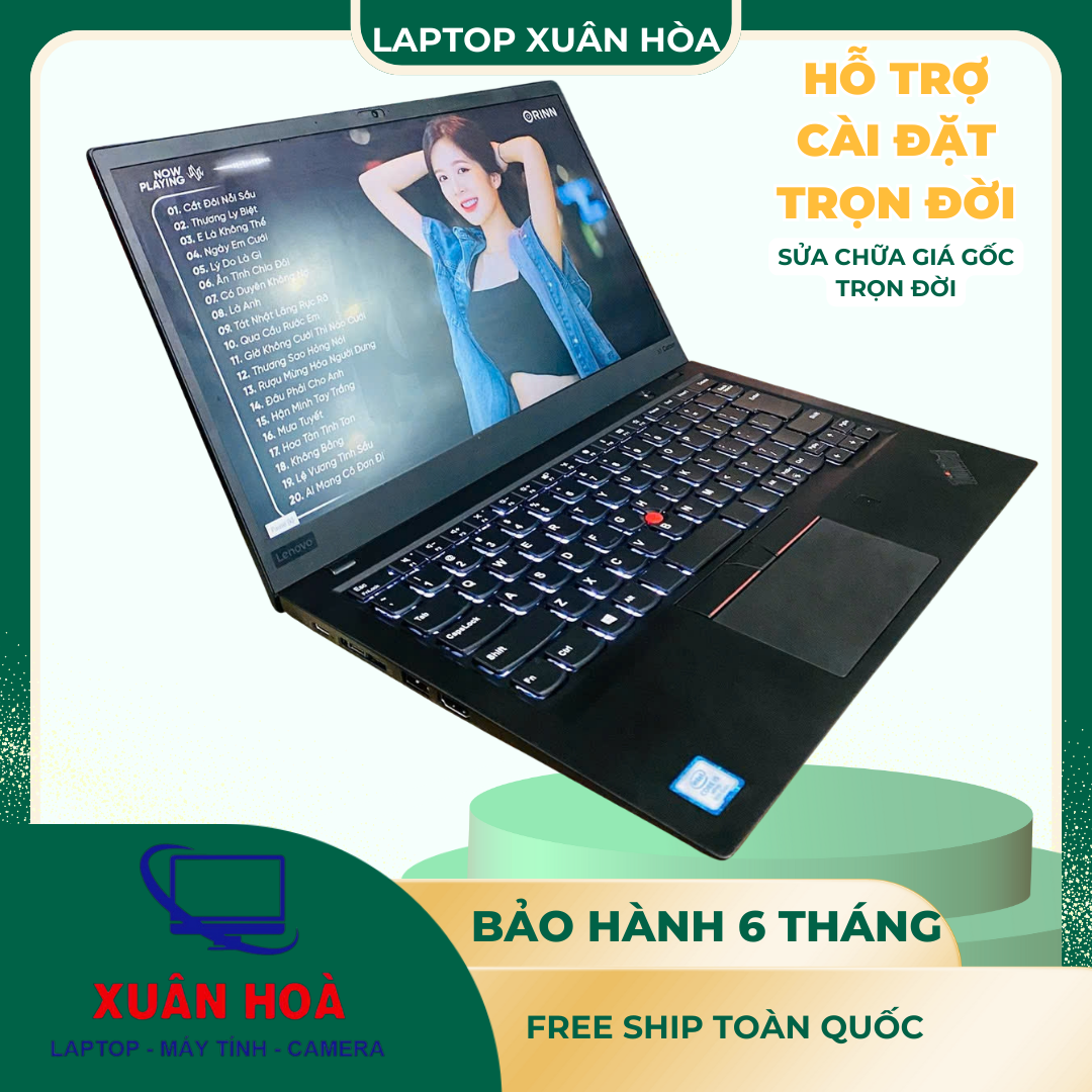 Laptop Thinkpad X1 Carbon Gen 6 i5-8/256/14FHD